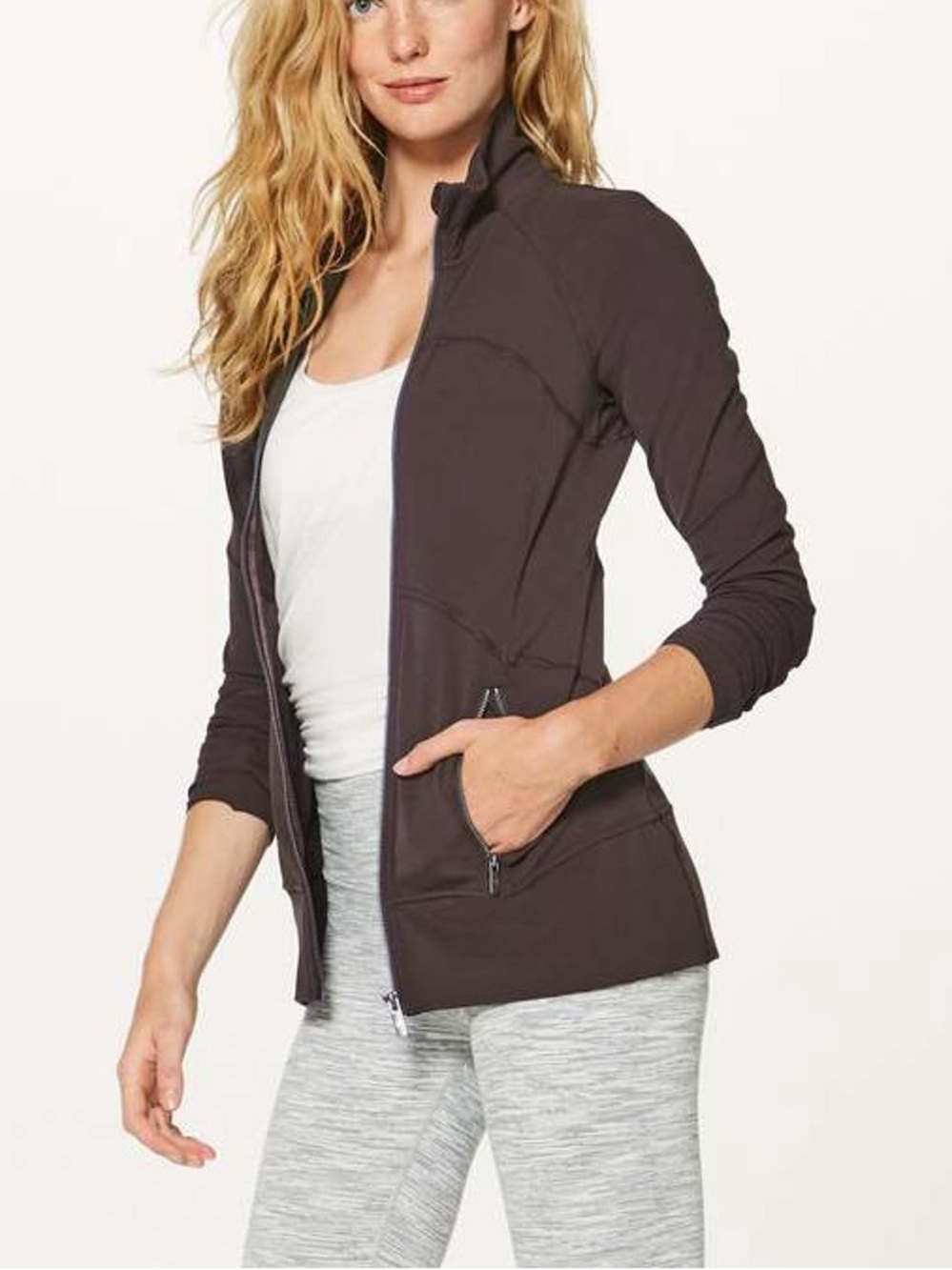 Lululemon • Contour Jacket in Color Pelt size 6